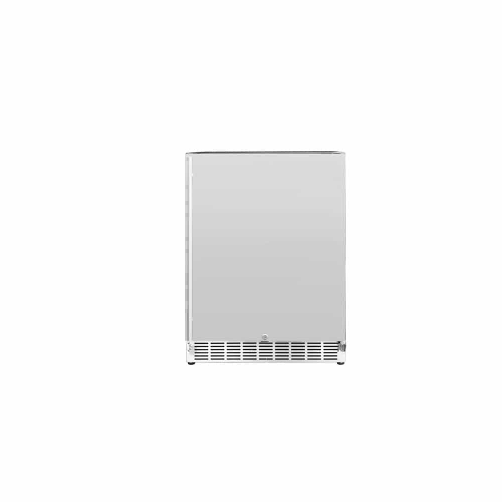 TrueFlame 24" Outdoor Rated Refrigerator (5.1c) - Reversible- AMD-RFR-24S-B - image 1
