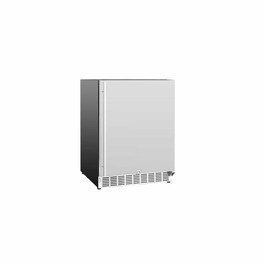 TrueFlame 24" Outdoor Rated Refrigerator (5.1c) - Reversible- AMD-RFR-24S-B - image 2