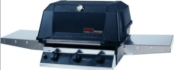MHP Grill 27-Inch Built-In Grill - Natural Gas with Built-in with sleeve - W3G4DD-NS + NMS2-GS - image 1