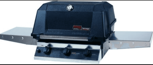 MHP Grill 27-Inch Built-in Grill - Liquid Propane Gas with In-Ground Post - W3G4DD-PS + MPP - image 1