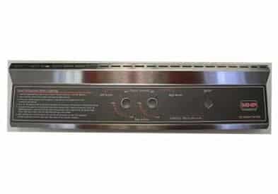 MHP Stainless Steel Control Panel with Label - GGCP - image 1