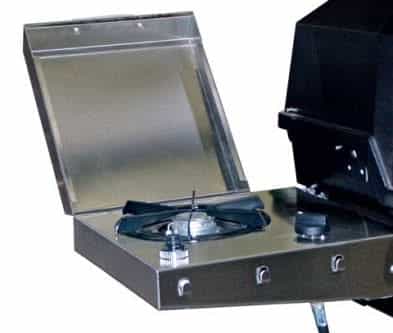 MHP 12000 BTU SS SIDE BURNER LP - SBA3P - image 1