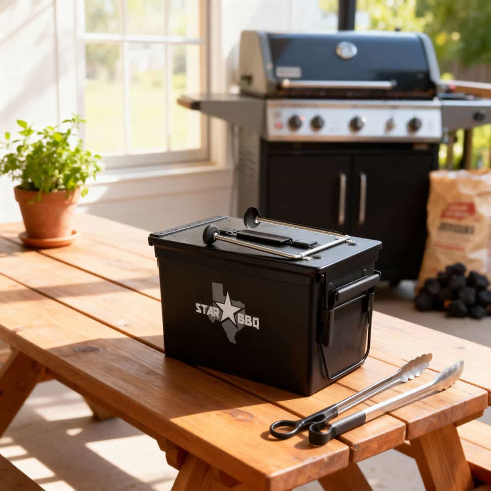 StarBBQ‚Ñ¢ Rocket Stove Camper Box ‚Äì Military-Grade Ammo Can Portable Stove | STARBBQ-RSBBOX - image 4