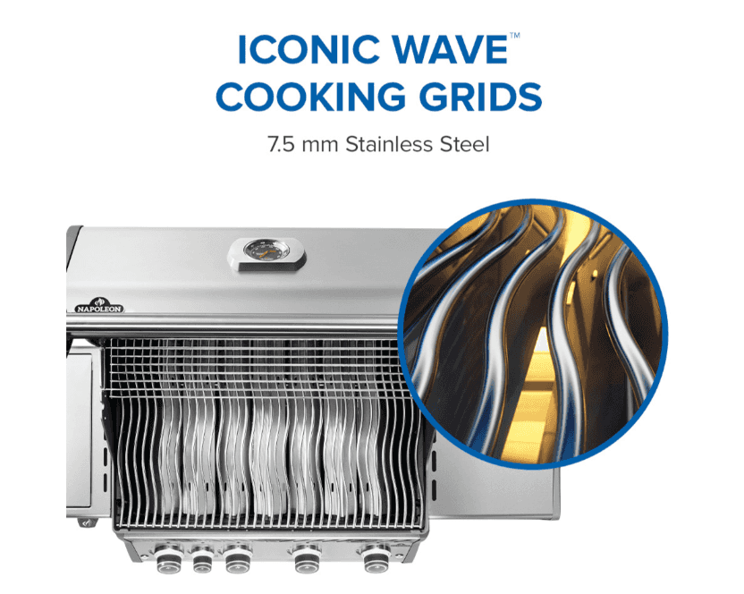 Napoleon Rogue® PRO 525 SIB with Infrared Side Burner 4 Burners LP- RP525SIBPSS-2 - image 3