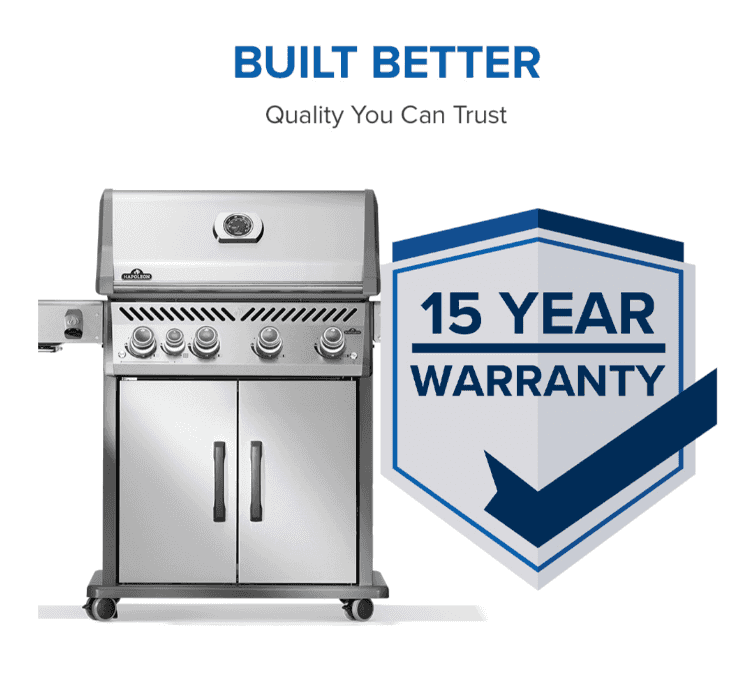 Napoleon Rogue® PRO 525 SIB with Infrared Side Burner 4 Burners LP- RP525SIBPSS-2 - image 5