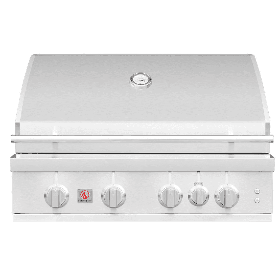 Summerset Sizzler Pro 32-in 4 Burner Built-In Natural Gas Grill w/ Rear Infrared Burner - SZRPRO32 - image 2