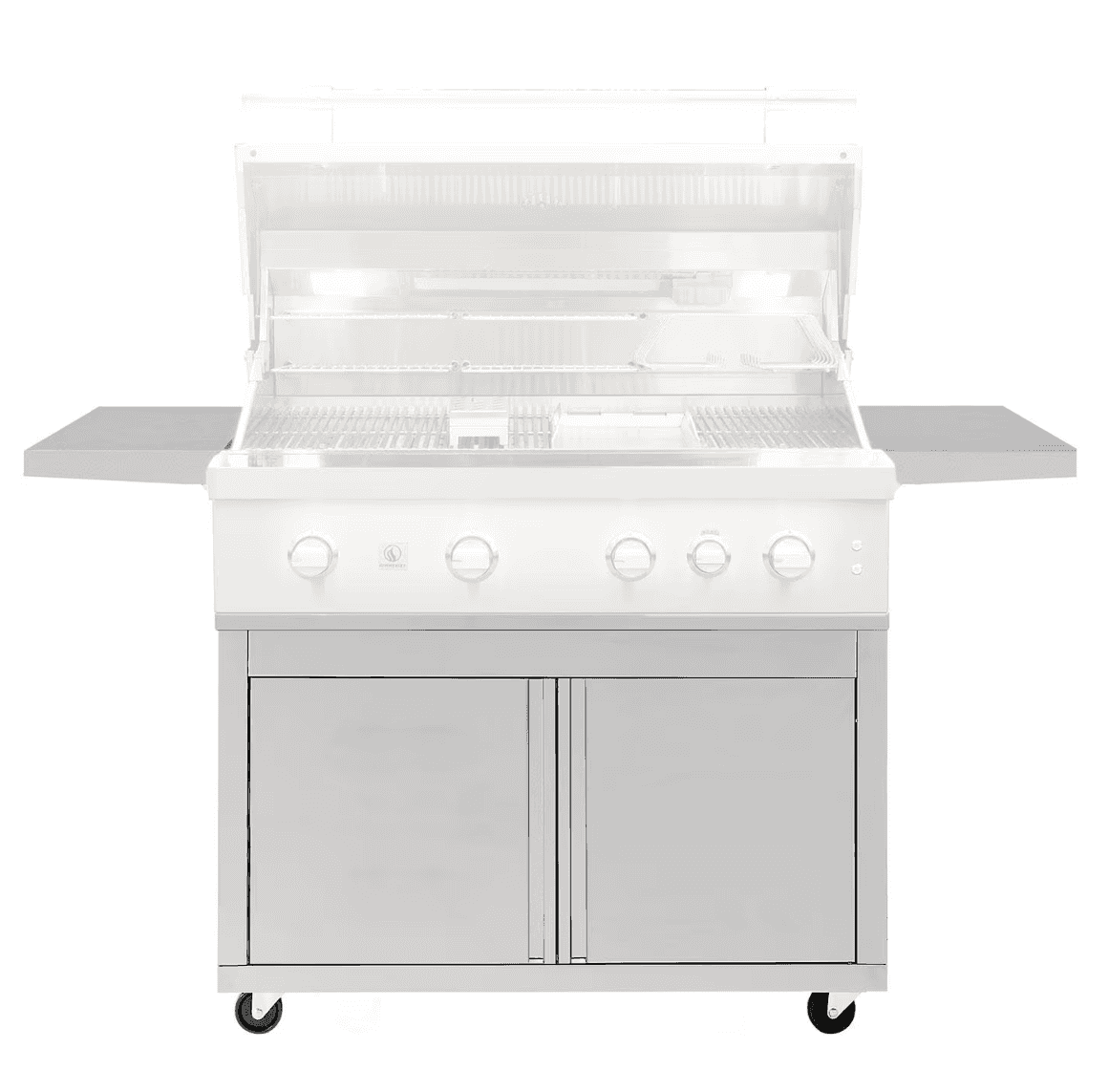 Summerset Quest Deluxe 42-in Freestanding Grill Cart - CART-QST42-DC - image 2