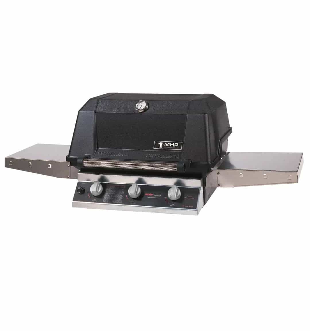 MHP WHRG4DD - 27-Inch 3-Burner Hybrid Built-In Grill with Sear Magic Grids and Hybrid Burners - Natural Gas - WHRG4DD-NS - image 1
