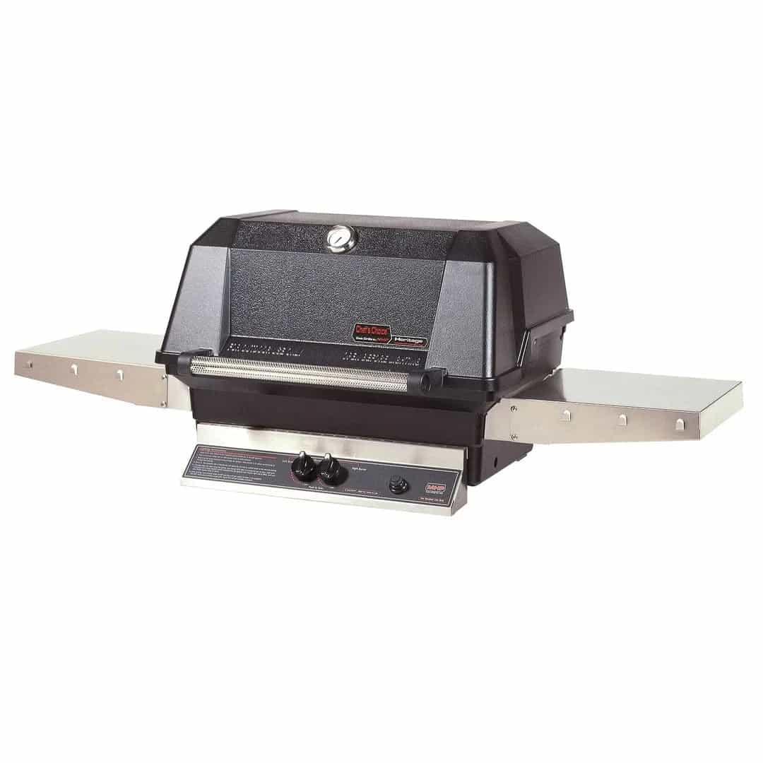 MHP WNK4DD - 27-Inch 2-Burner Built-In Grill with Stainless Steel Grids and Standard Burners - Liquid Propane Gas - WNK4DD-P - image 1
