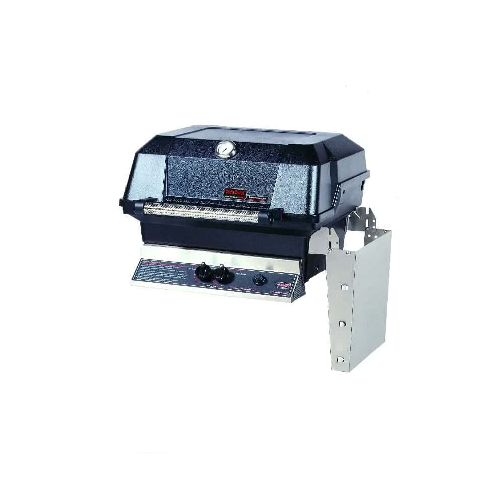 MHP JNR4DD - 23-Inch 2-Burner Built-In Grill with Stainless Steel Grids and Standard Burners - Liquid Propane Gas  - JNR4DD-P