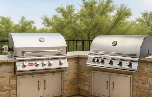 Stainless BBQ Grill Showdown: Eloquence vs Bull-image