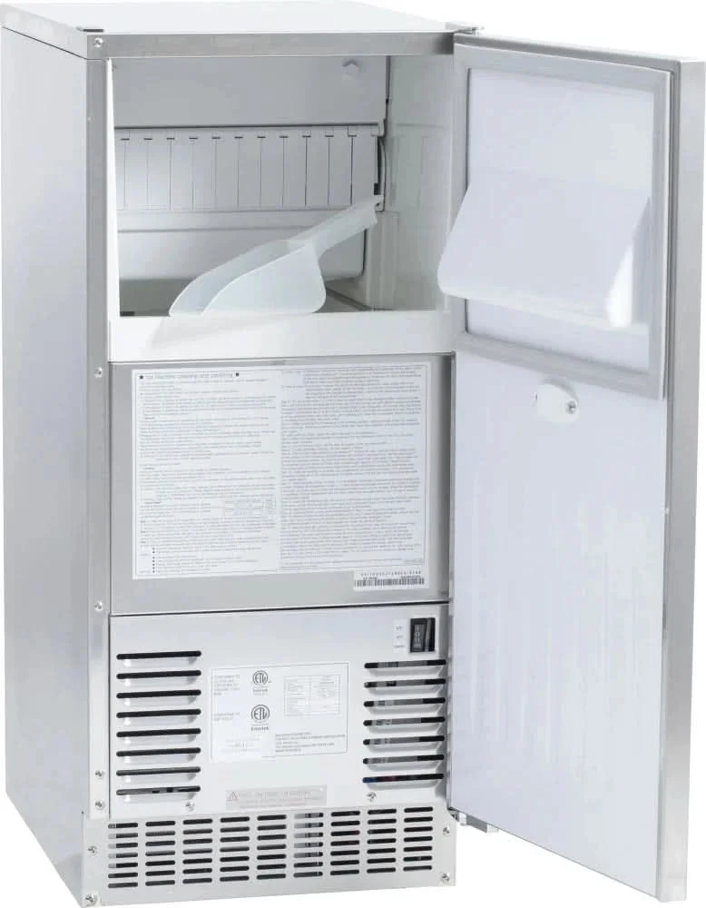 Bull Outdoor Rated Commercial Ice Maker 15" Stainless Steel, 62lbs - 13200 - image 2