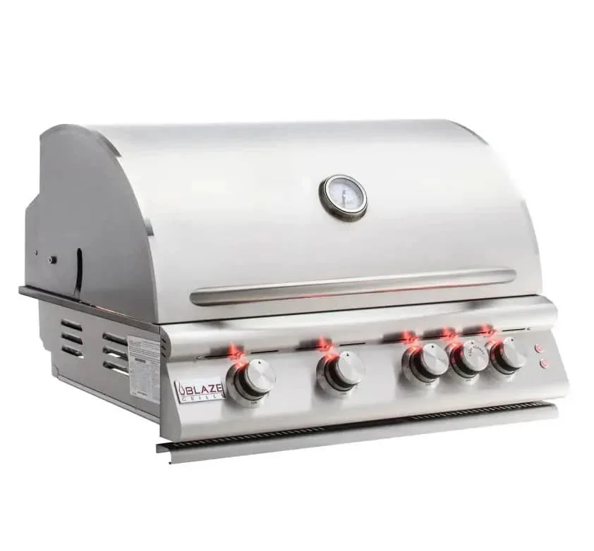 Blaze Outdoor Basic Package LTE 32-inch 4 Burner Grill with Stainless Steel Access Door and Cover NG - image 2