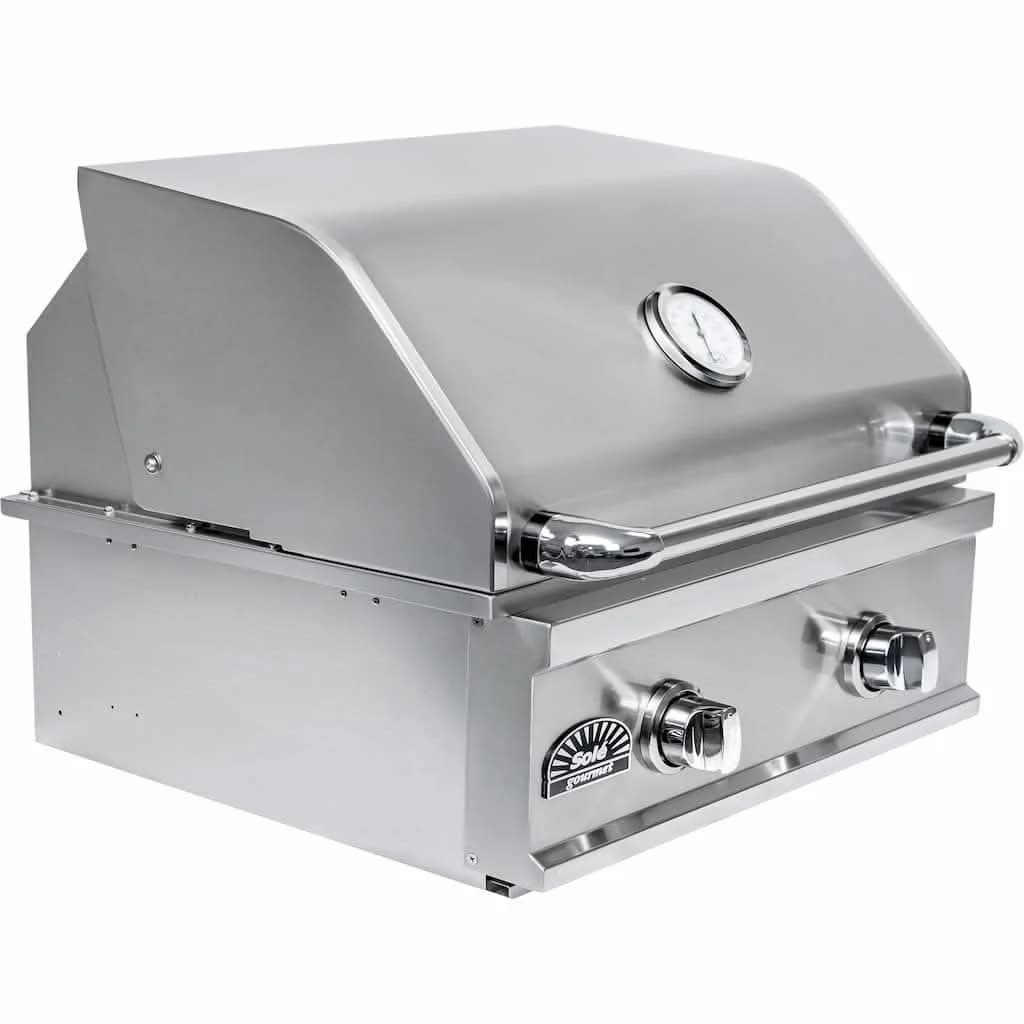 Sole Gourmet TR Series - 26-Inch 2-Burner Built-In Grill - Natural Gas - 261BQTR - image 2