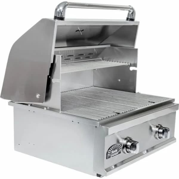 Sole Gourmet TR Series - 26-Inch 2-Burner Built-In Grill - Natural Gas - 261BQTR - image 3