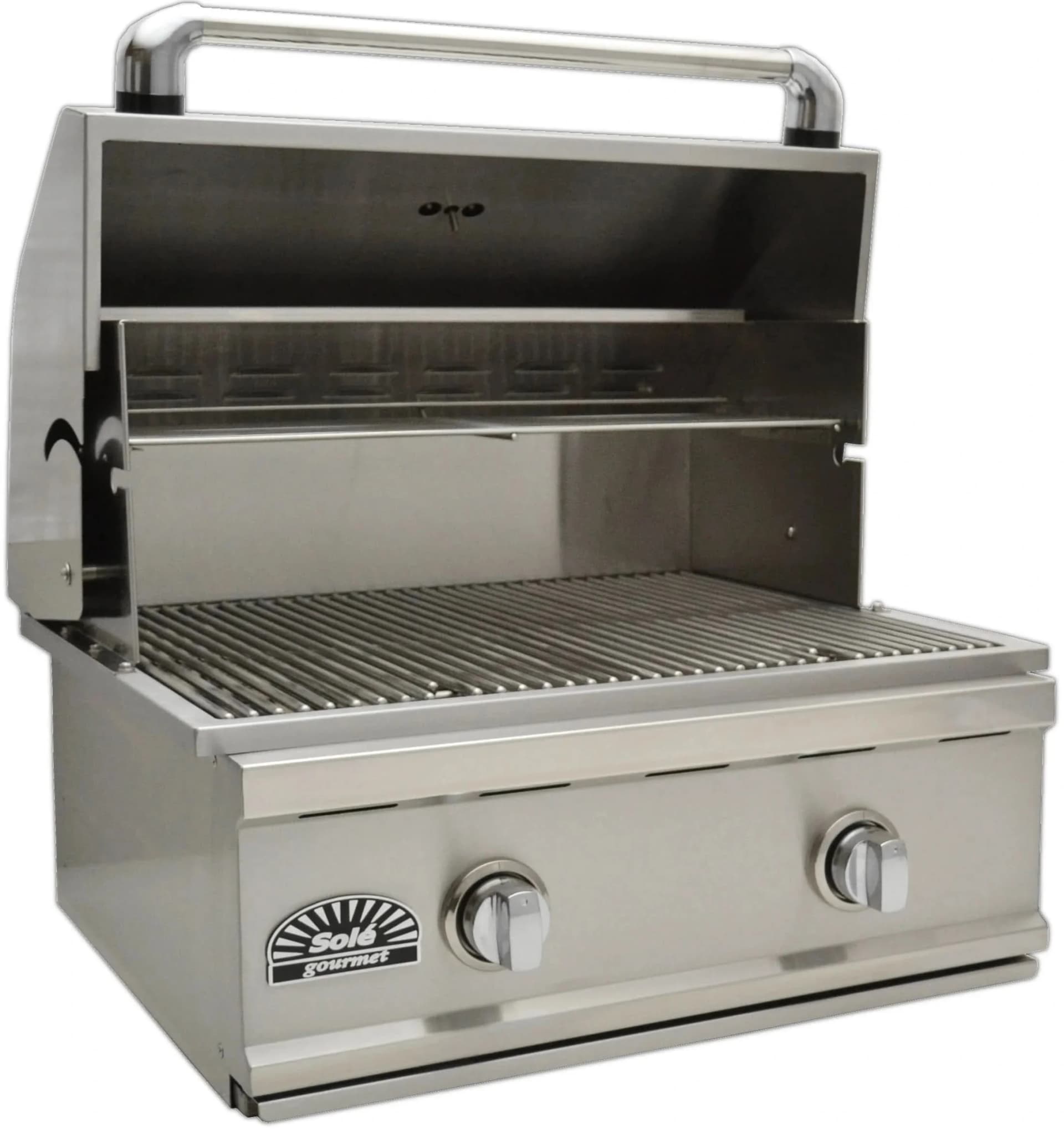 Sole Gourmet TR Series - 26-Inch 2-Burner Built-In Grill - Liquid Propane Gas - 261BQTRLP - image 2