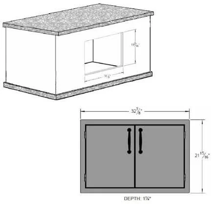 Sole Gourmet 30" Built In Double Door Flat Frame 403 SS - 2AD30 - image 2