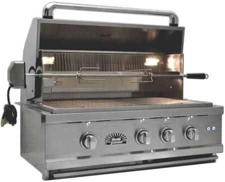 Sole Gourmet Luxury Series - 30-Inch 3-Burner Built-In Grill - Liquid Propane Gas - 301BQRRLLP - image 3