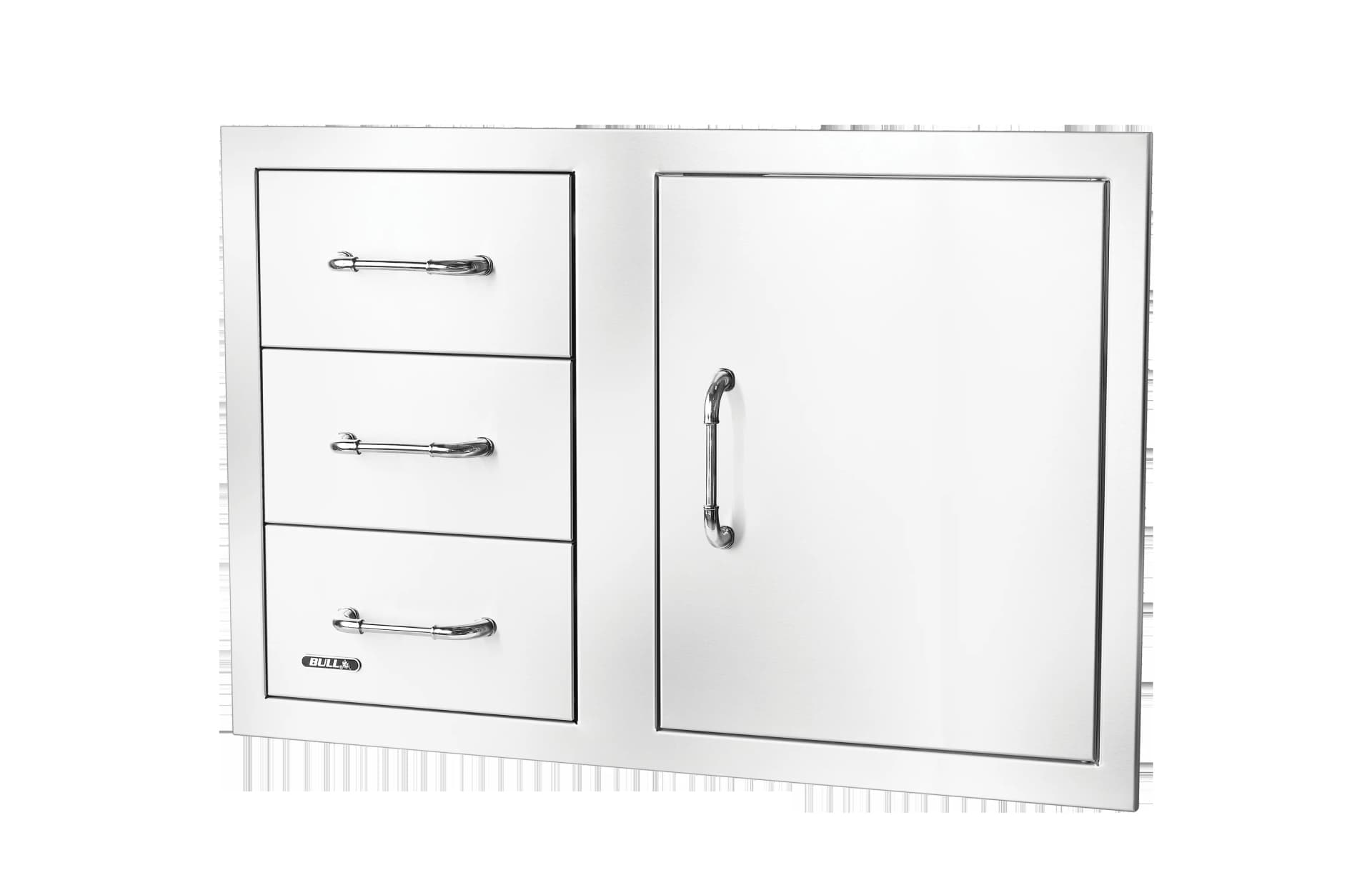 Bull 30" 3 Drawer Door Combo w/ Reveal - 25900 - image 7