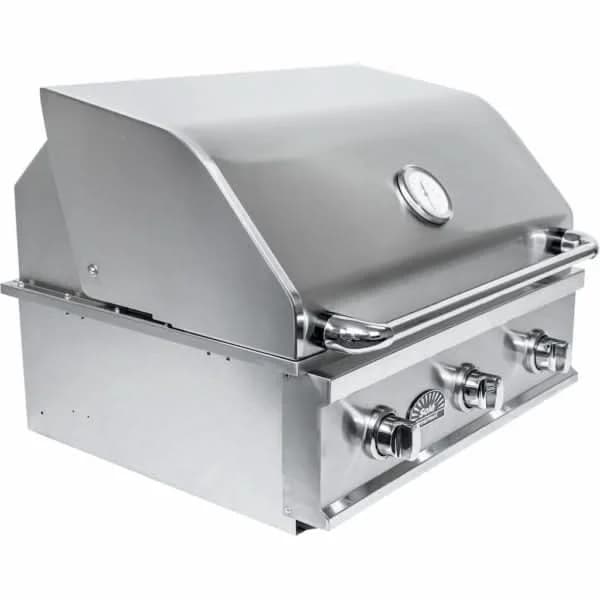 Sole Gourmet TR Series - 32-Inch 3-Burner Built-In Grill - Natural Gas - 320BQTR - image 3