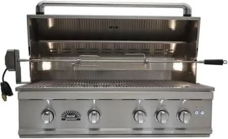 Sole Gourmet TR Series - 38-Inch 5-Burner Built-In Grill - Natural Gas - 381BQRTRL - image 3