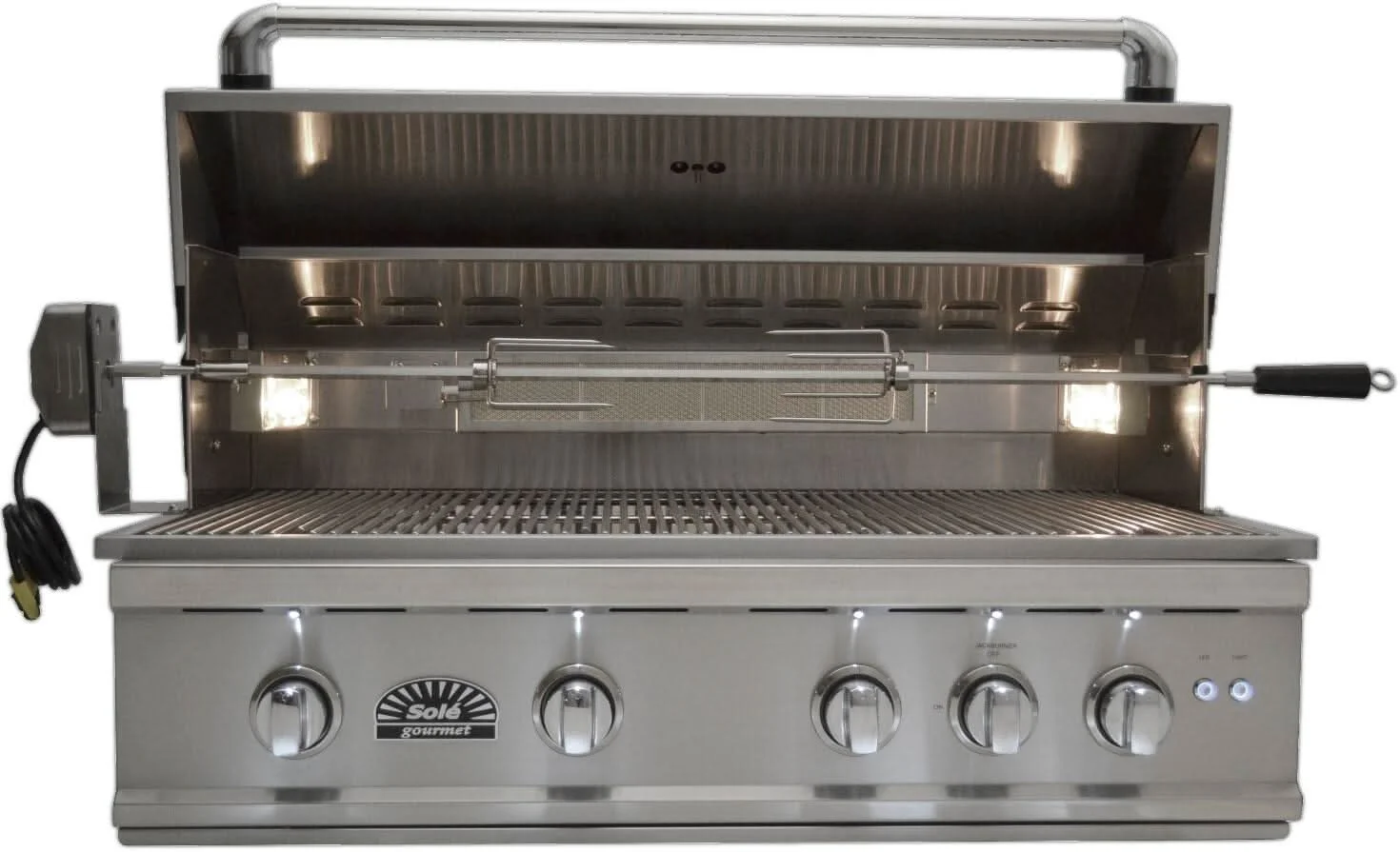 Sole Gourmet TR Series - 38-Inch 5-Burner  Built-In Grill - Liquid Propane Gas - 381BQRTRLLP - image 2