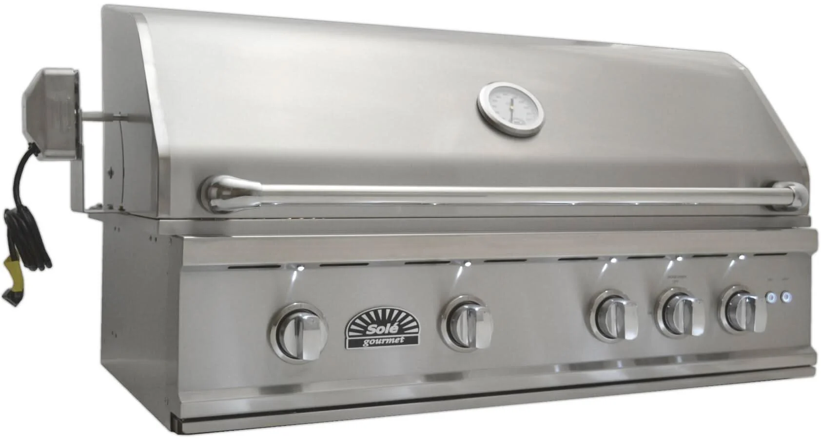 Sole Gourmet TR Series - 38-Inch 5-Burner  Built-In Grill - Liquid Propane Gas - 381BQRTRLLP - image 3