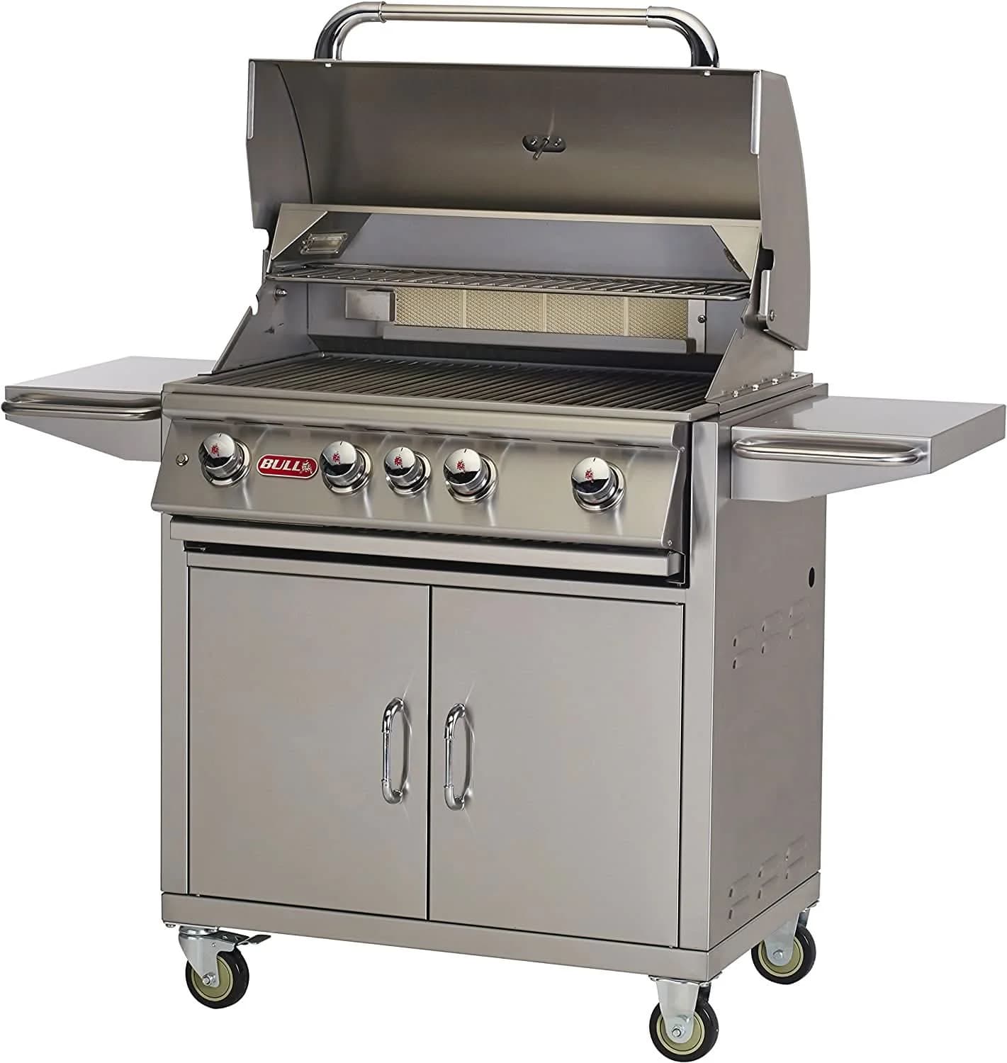 Bull Angus - 30-Inch 4-Burner Freestanding Grill Cart - Natural Gas with Lights - 44001 - image 3