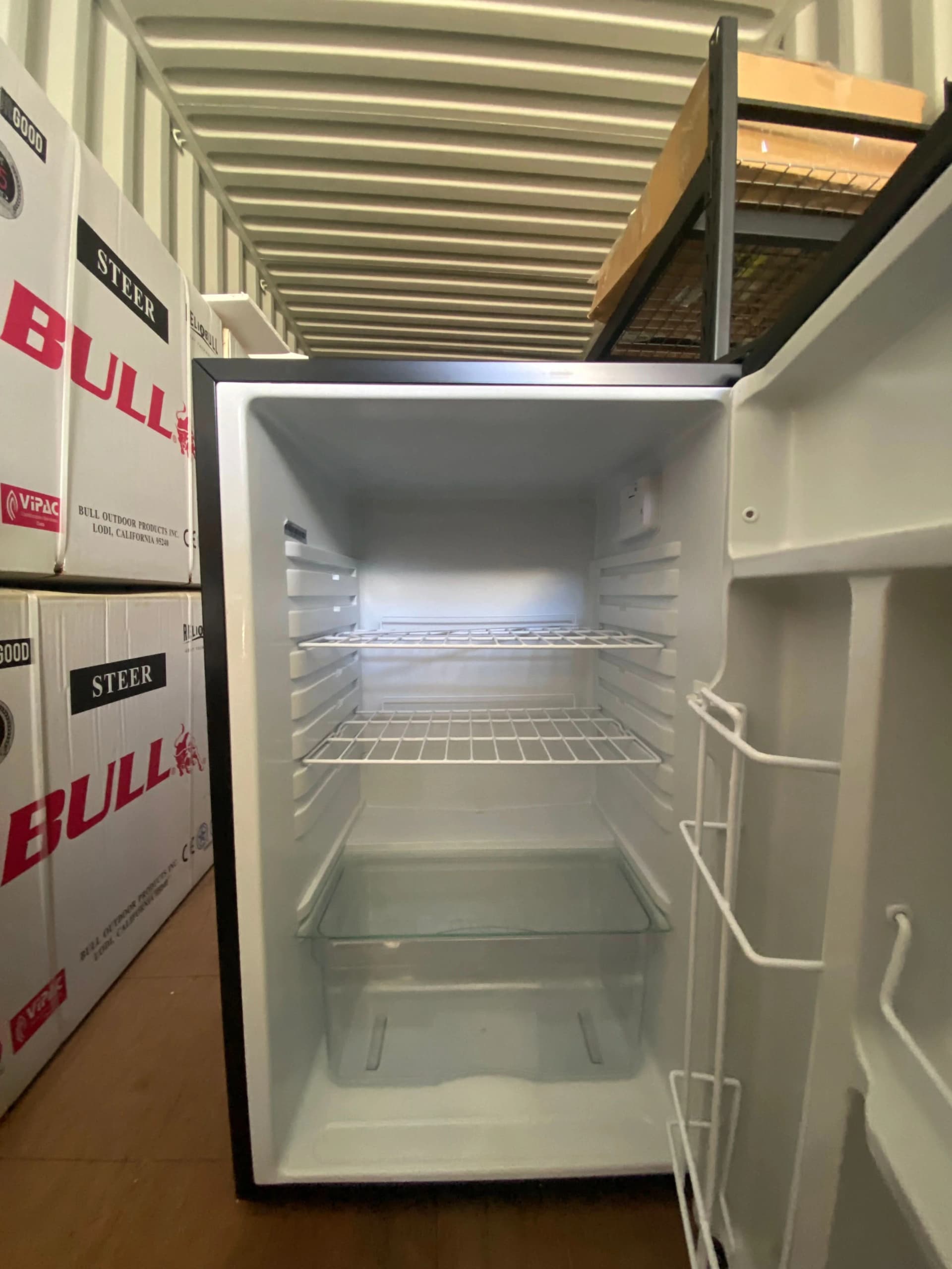 Bull BBQ 20" Stainless Steel Compact Refrigerator Open Box (Dents) 11001-OB - image 2