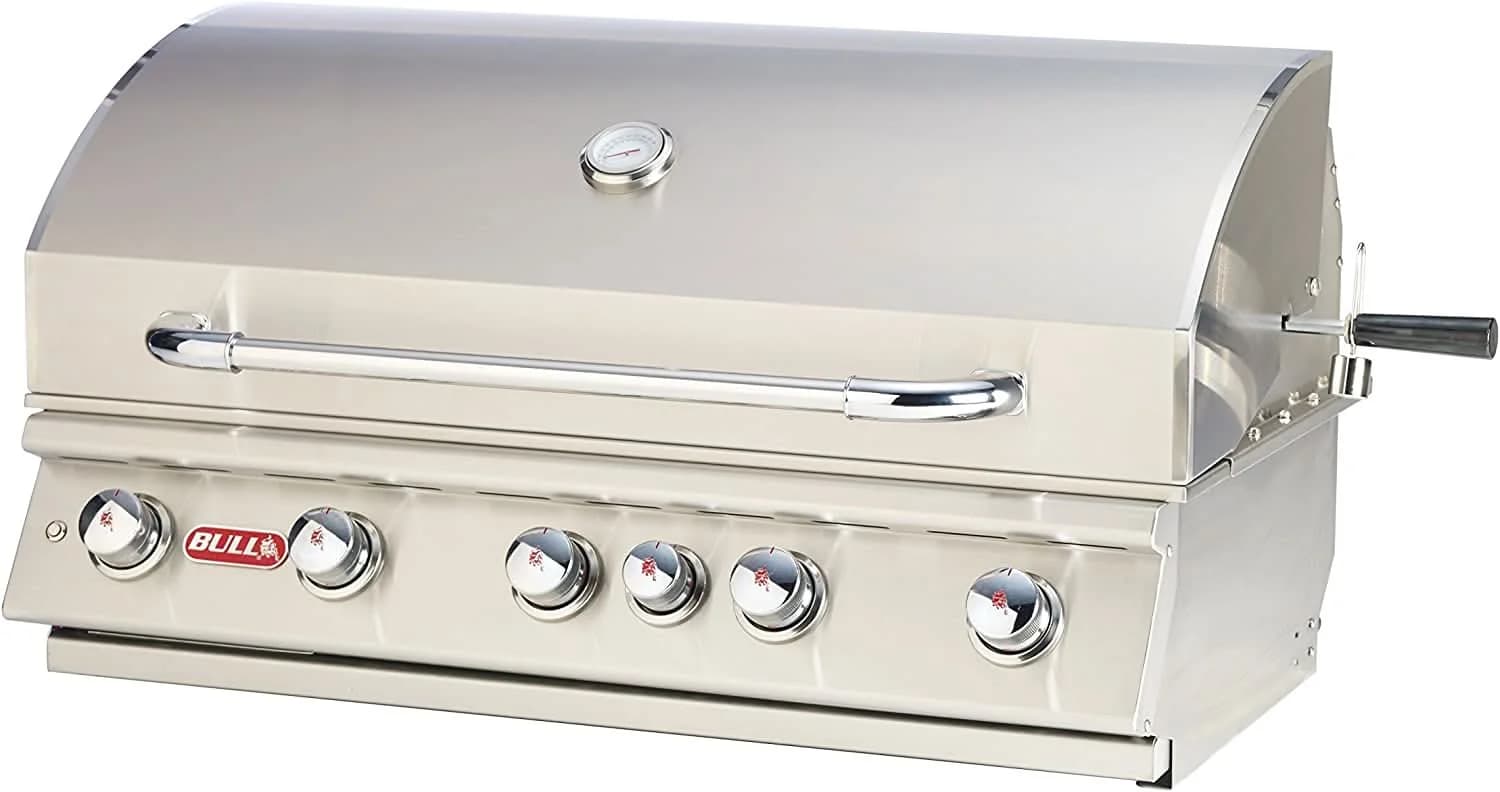 Bull Brahma - 38-Inch 5-Burner Built-In Grill - Natural Gas with Rotisserie - 57569 - image 2