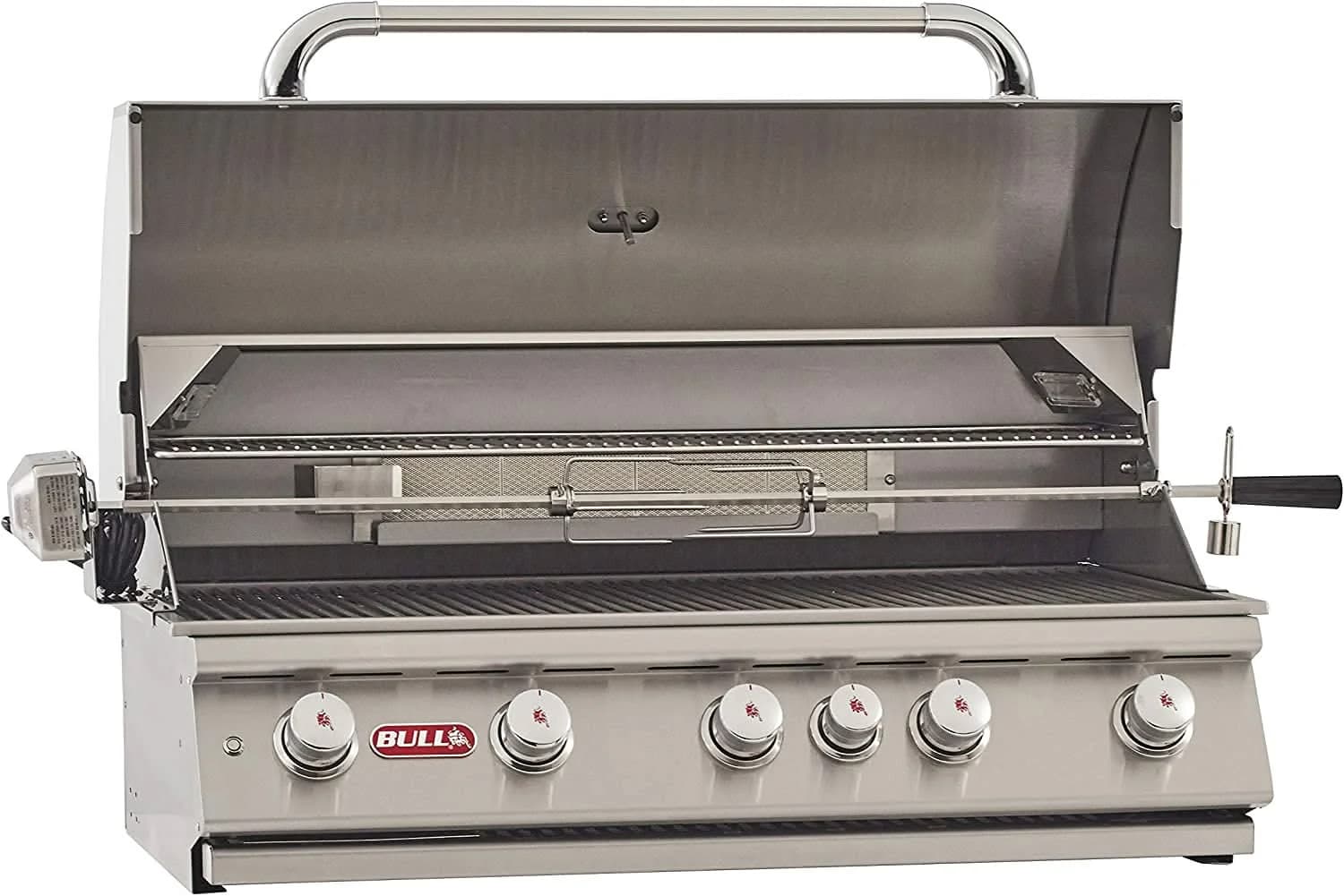 Bull Brahma - 38-Inch 5-Burner Built-In Grill - Natural Gas with Rotisserie - 57569 - image 3