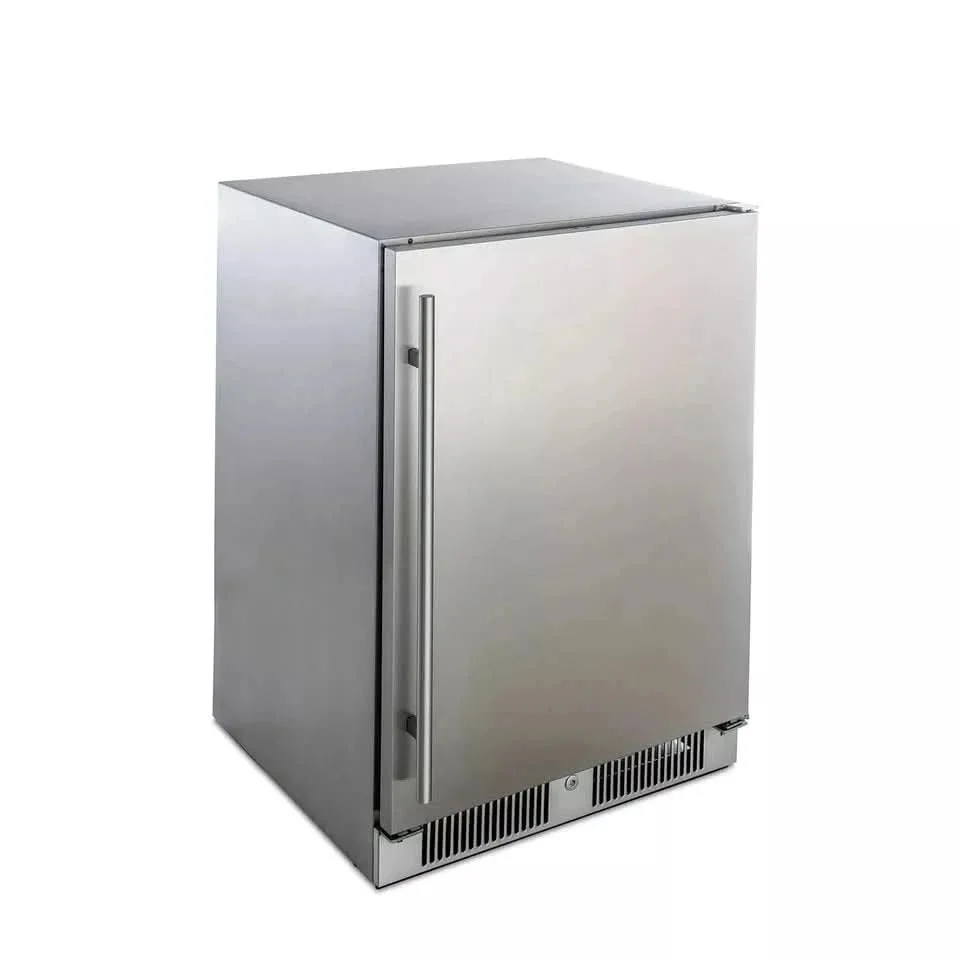 Blaze Outdoor Premium Package LTE 40-inch 5 Burner Grill with Stainless Steel Access Door, Cover, Refrigerator, Power Burner and Trash Can NG - image 4