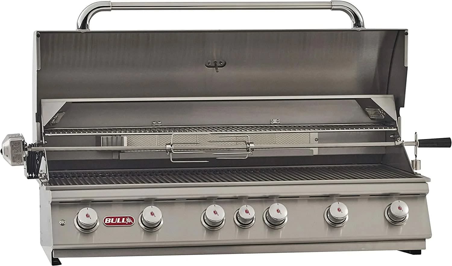Bull Diablo - 46-Inch 6-Burner Built-In Grill - Natural Gas with Rotisserie - 62649 - image 2