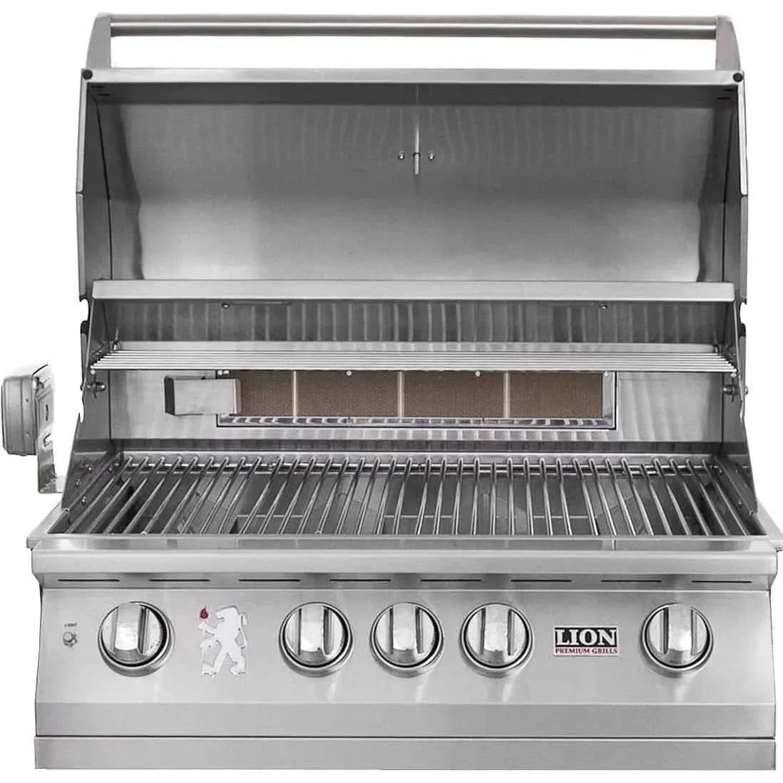 Lion L75000 - 32-Inch 4-Burner Built-In Grill - Natural Gas - 75623 - image 2