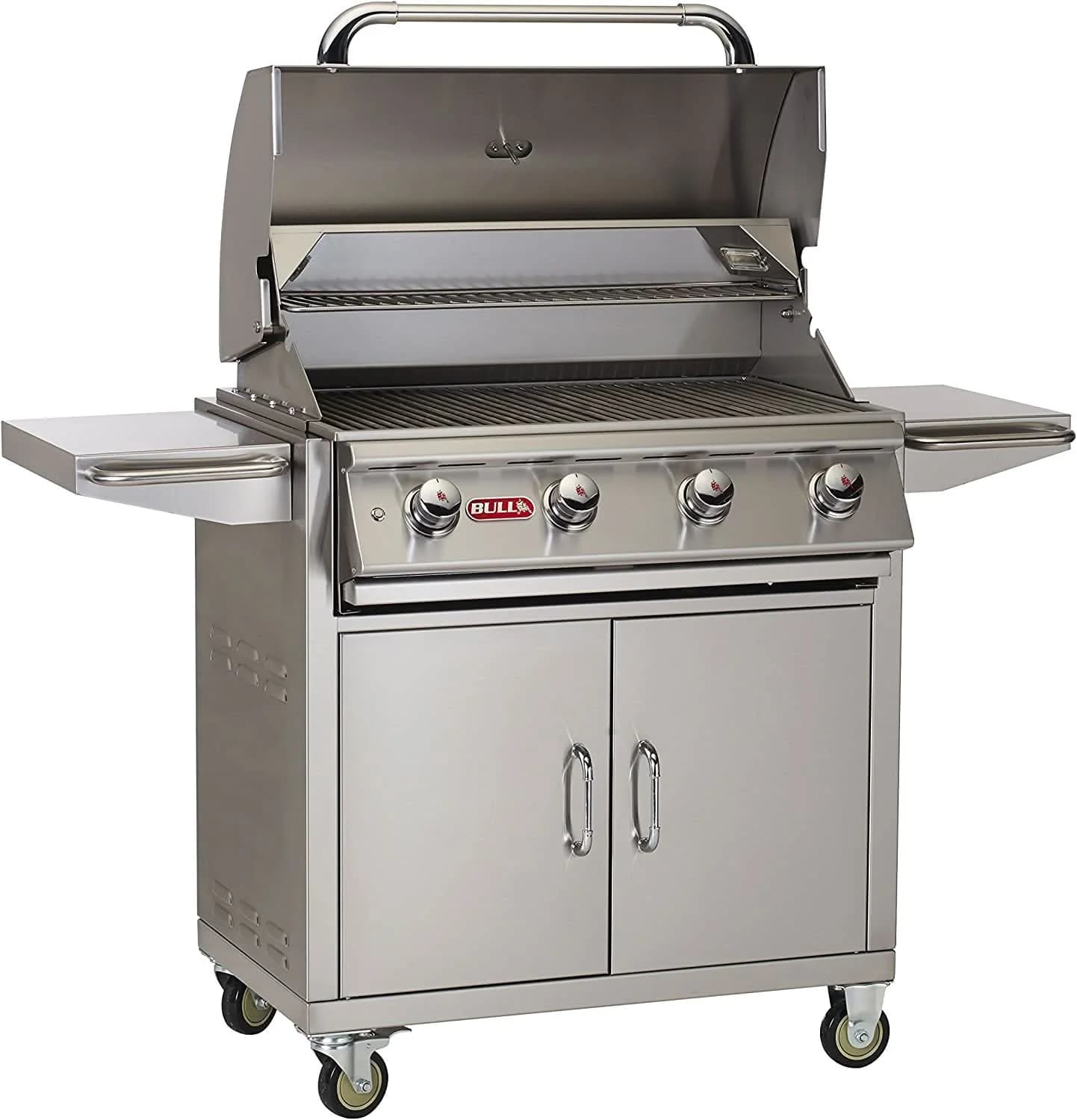 Bull Lonestar Select - 30-Inch 4-Burner Freestanding Grill Cart - Liquid Propane Gas - 87001 - image 2