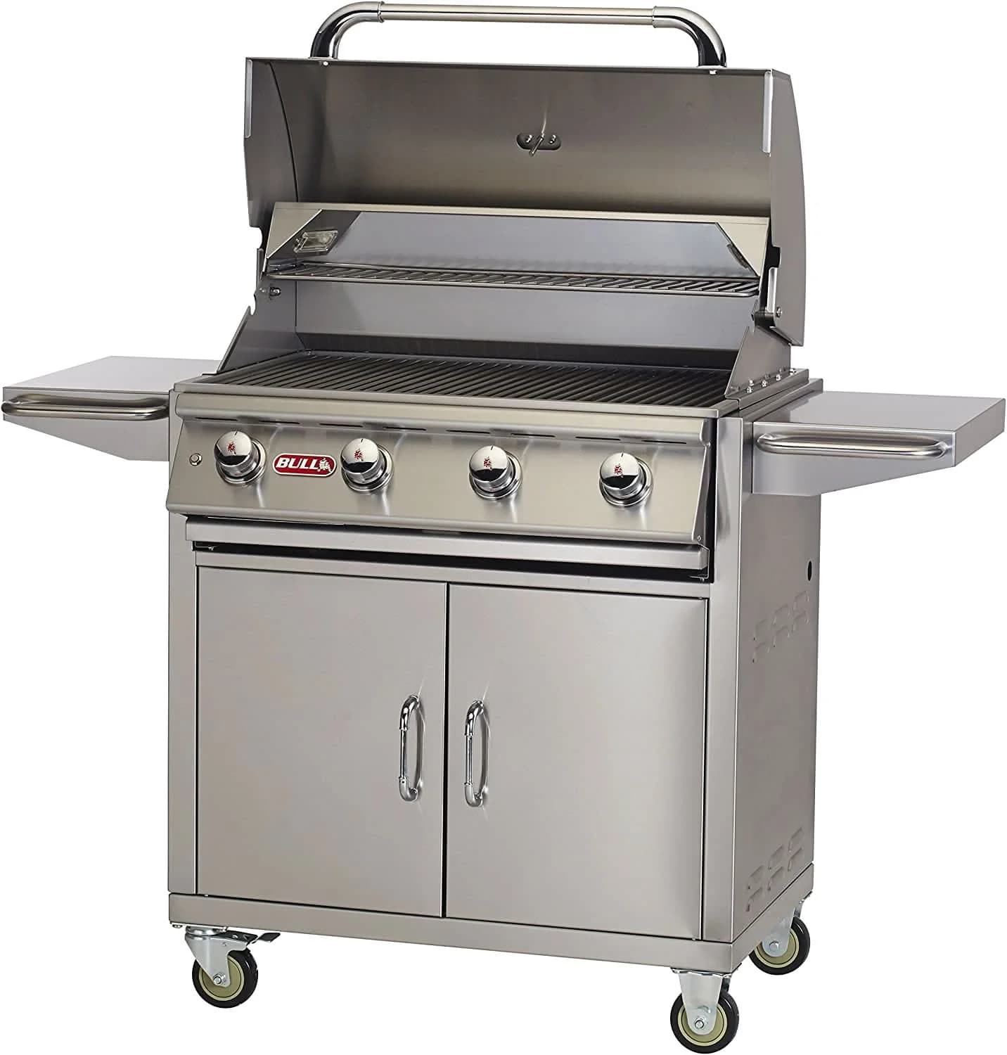Bull Lonestar Select - 30-Inch 4-Burner Freestanding Grill Cart - Liquid Propane Gas - 87001 - image 3