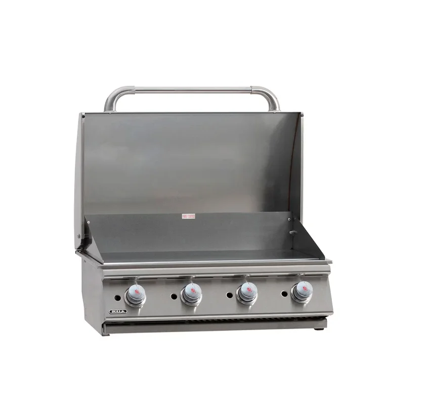 Bull 33-Inch Stainless Steel Flat Top Griddle - Natural Gas - 92009