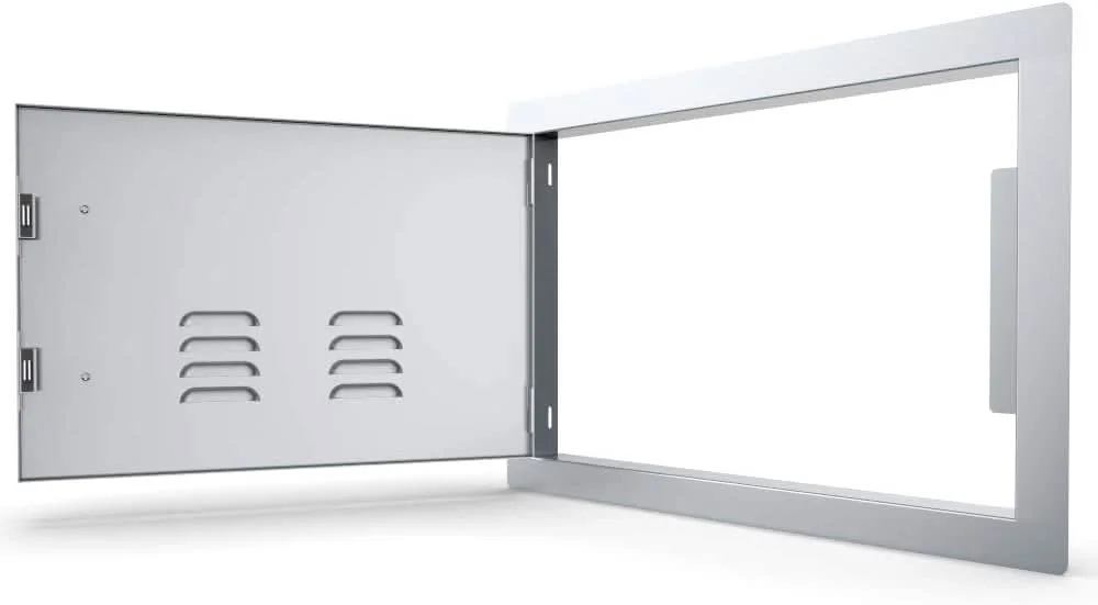 Sunstone Classic Left Hinge Single Access Door with Vents - A-DH1420-L - image 4
