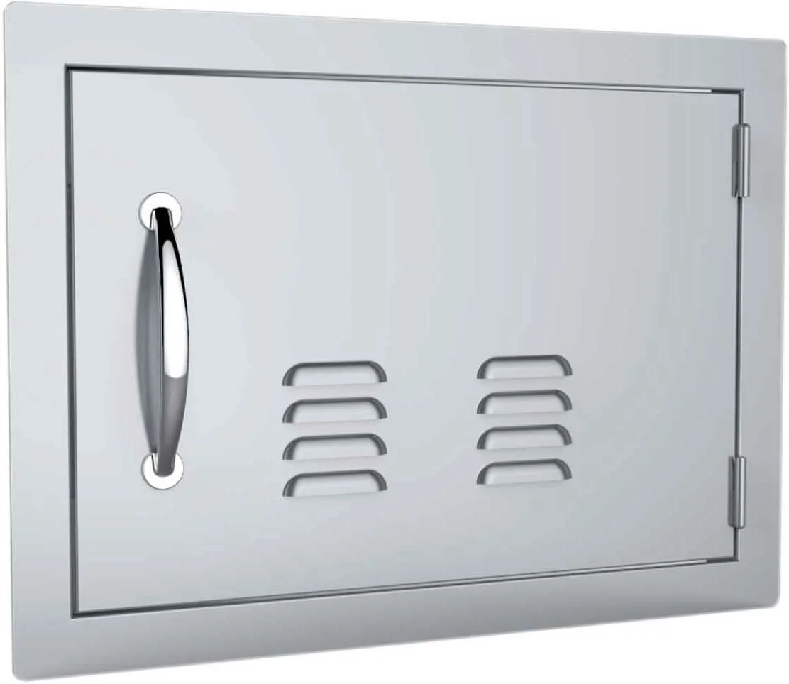 Sunstone Classic Right Hinge Single Access Door W/ Vents Horizontal - A-DH1420 - image 2
