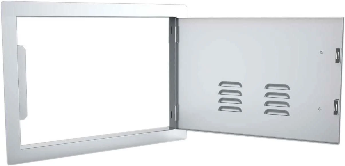 Sunstone Classic Right Hinge Single Access Door W/ Vents Horizontal - A-DH1420 - image 4
