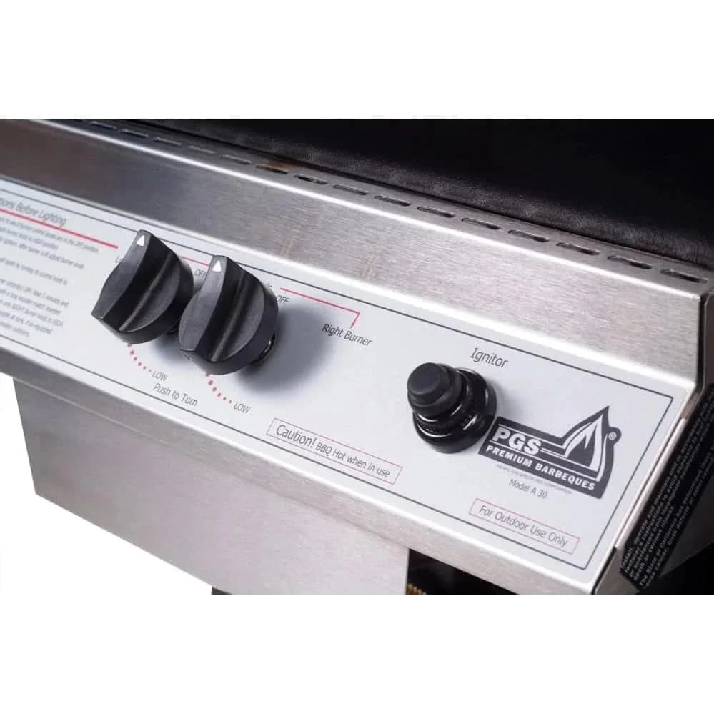 PGS A Series A40 - 2-Burner Bolt-Down Patio Post Grill - Natural Gas - A40NG + AMPB - image 2