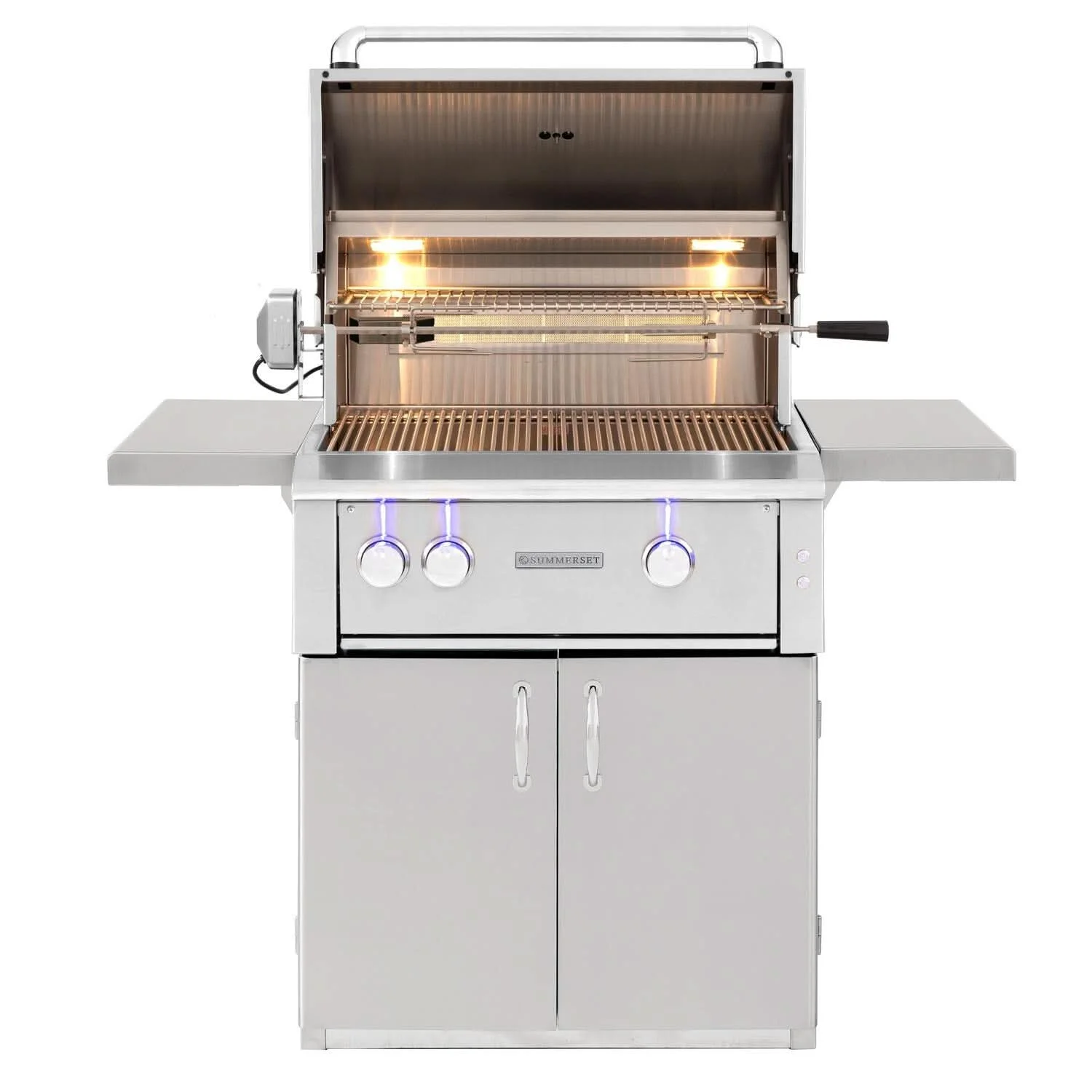 Summerset Alturi - 30-Inch 2-Burner Freestanding Grill - Liquid Propane Gas - ALT30T-LP + CART-ALT30 - image 2