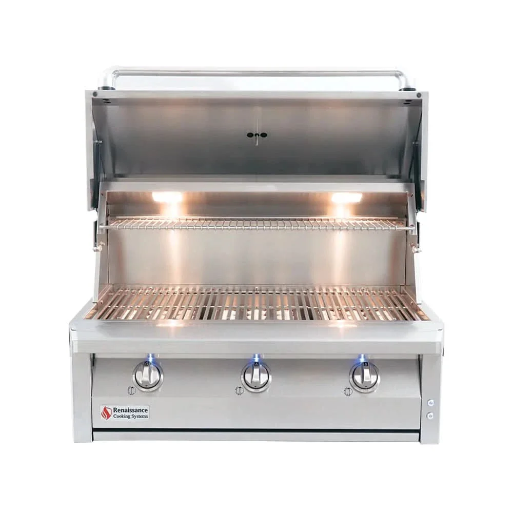 RCS ARG - 36-Inch 3-Burner Built-In Grill - Natural Gas - ARG36 - image 7