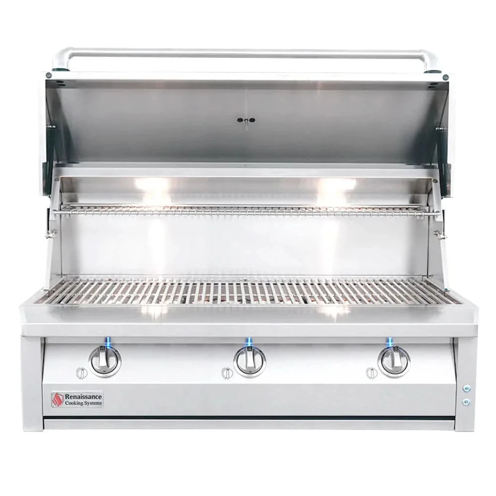 RCS ARG - 42-Inch 3-Burner Built-In Grill - Liquid Propane Gas - ARG42 LP - image 7