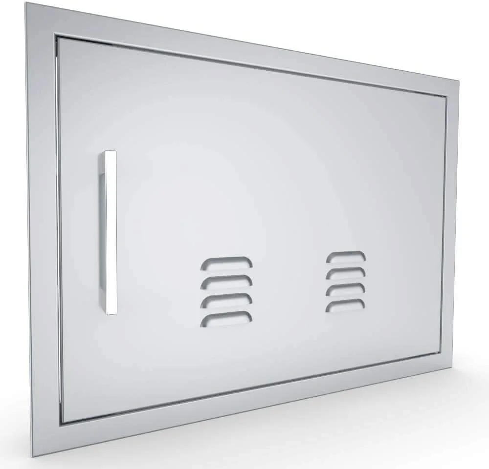 Sunstone Signature Beveled 24 Inch Right Hinge Single Access Door with Vents Horizontal - BA-VDHR1724 - image 2