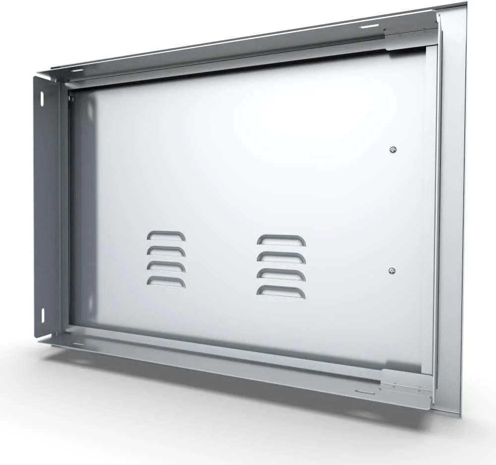 Sunstone Signature Beveled 24 Inch Right Hinge Single Access Door with Vents Horizontal - BA-VDHR1724 - image 3