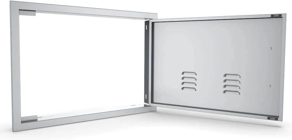 Sunstone Signature Beveled 24 Inch Right Hinge Single Access Door with Vents Horizontal - BA-VDHR1724 - image 4
