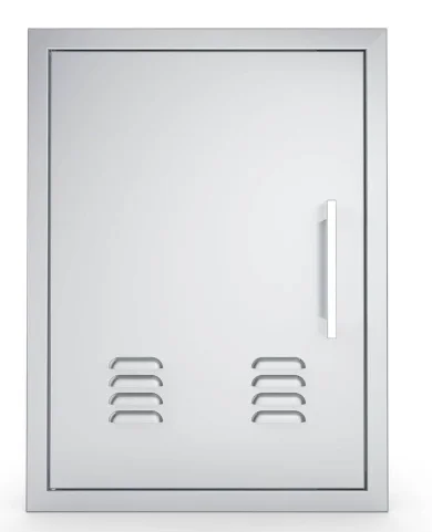 Sunstone Beveled Frame Left Swing Vertical Vented Door - BA-VDVL1724