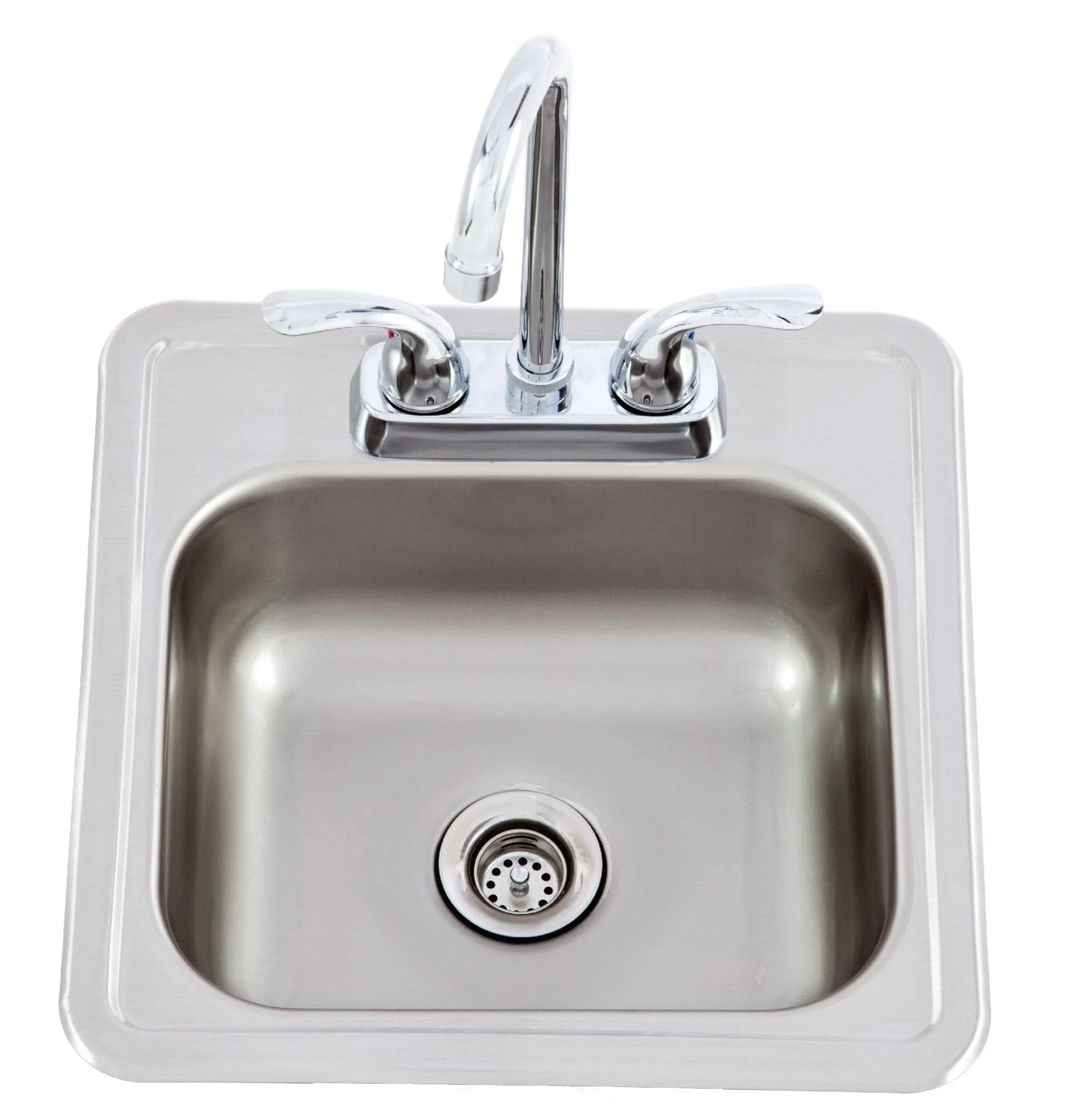 Lion Premium Grills 15 X 15 Outdoor Stainless Steel Sink With Hot/Cold Faucet – 54167 - image 2