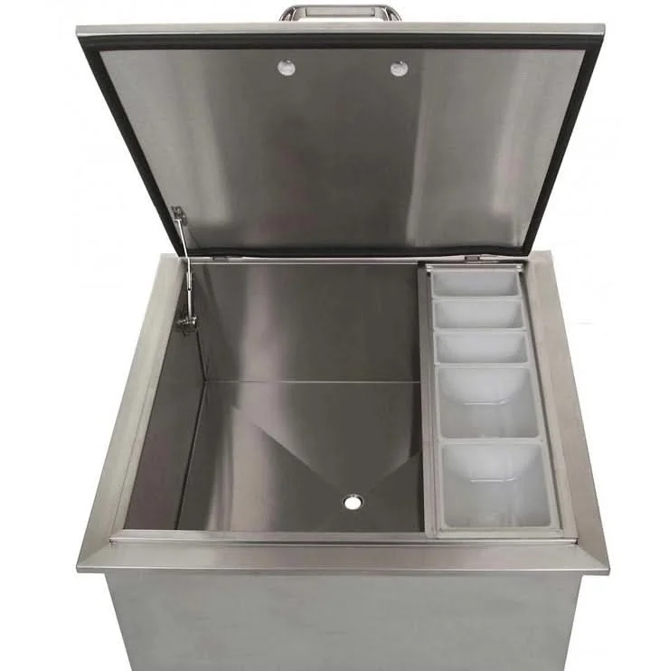 Eloquence 260 Series 18 Inch Drop In Ice Bin Cooler With Condiment Tray - Eloquence-260-18DI - image 4